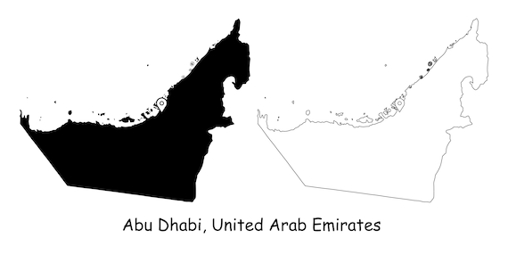 Detail Karte Dubai Abu Dhabi Nomer 5