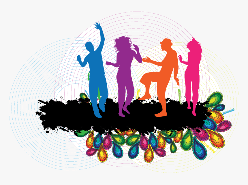 Detail Party Dance Background Nomer 2