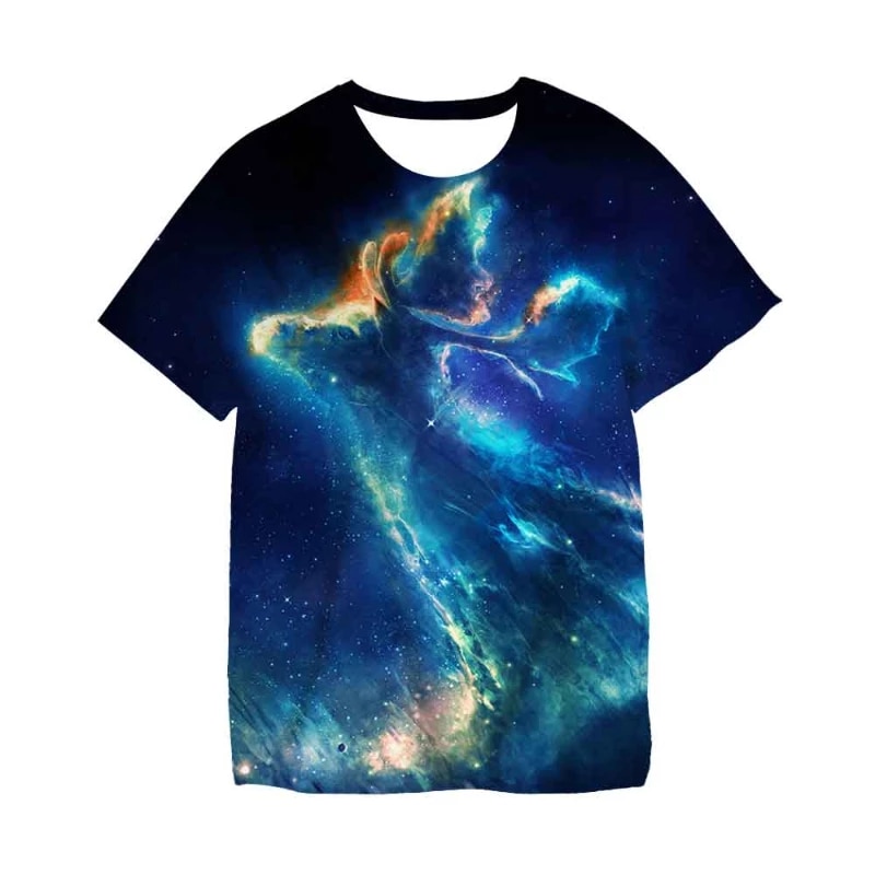 Detail Space Galaxy Shirt Nomer 7