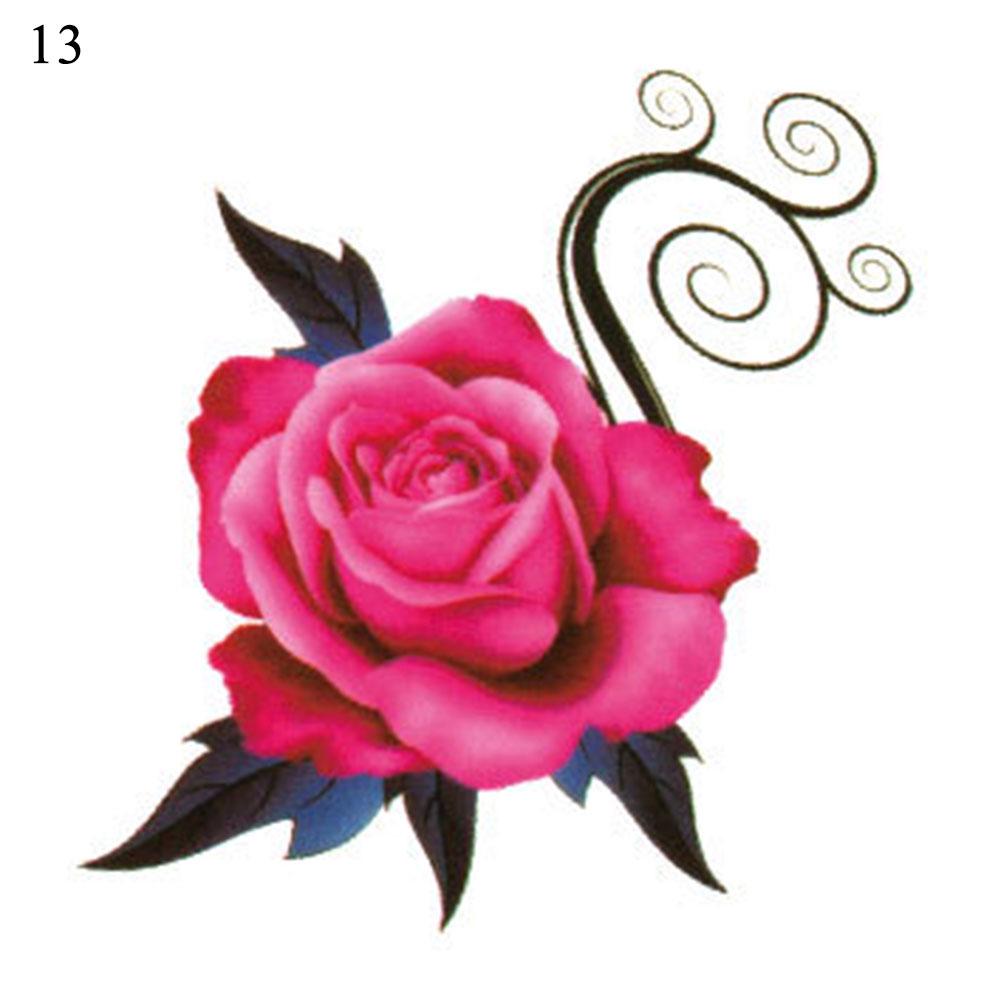 Detail Tattoo Vogel Blumen Nomer 20