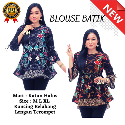 Detail Gambar Blouse Batik Nomer 18