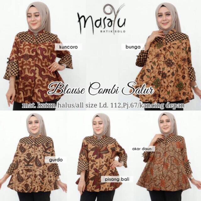 Detail Gambar Blouse Batik Nomer 26