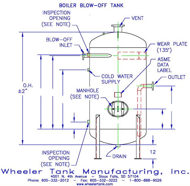 Detail Gambar Blow Down Tank Nomer 21