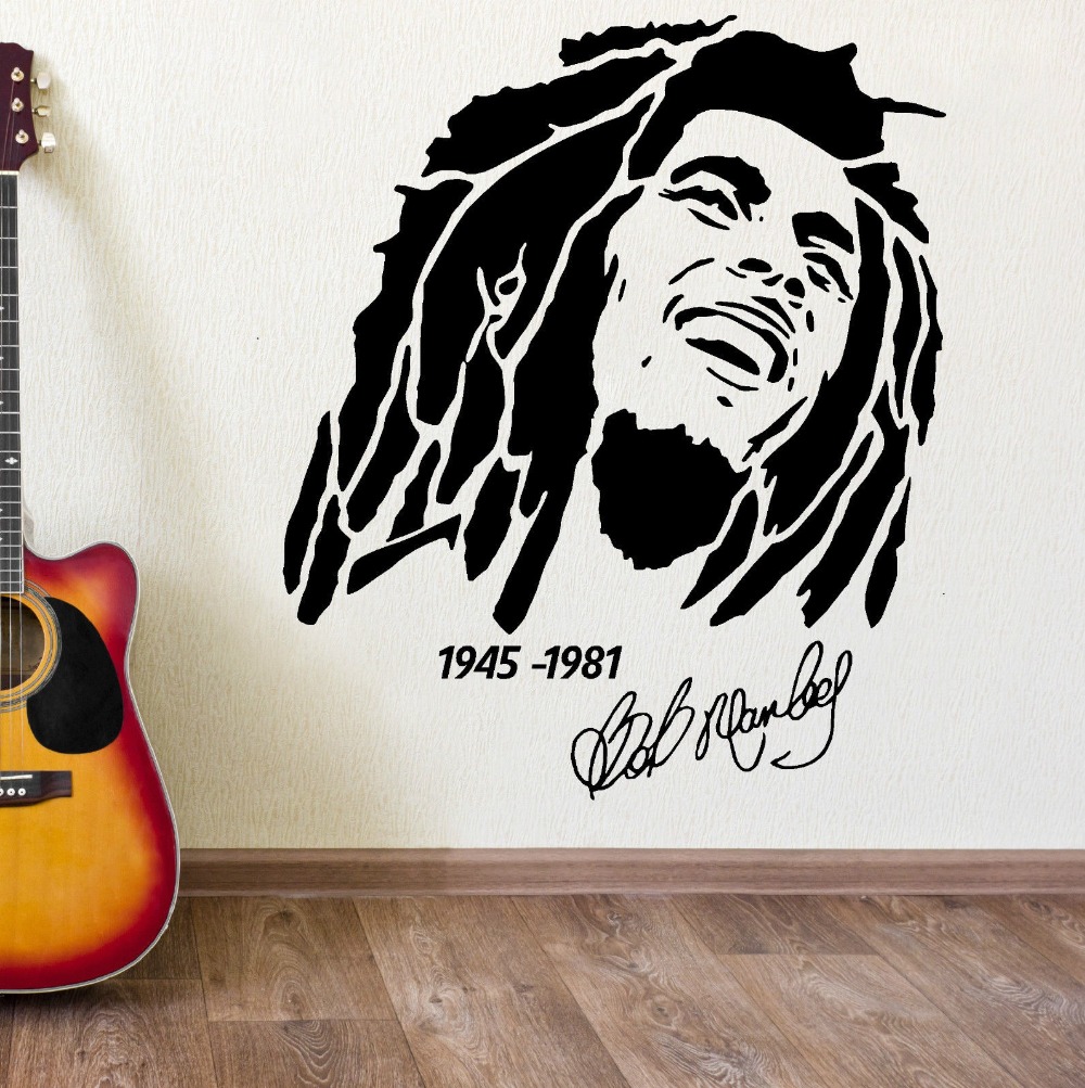 Detail Gambar Bob Marley Di Tembok Nomer 2