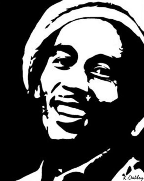Detail Gambar Bob Marley Hitam Putih Koleksi Nomer 7