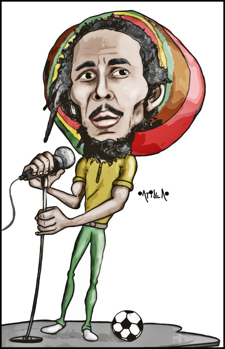 Detail Gambar Bob Marley Karikatur Nomer 9