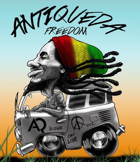 Detail Gambar Bob Marley Karikatur Nomer 12