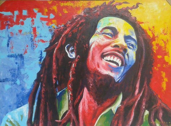 Detail Gambar Bob Marley Lukisan Nomer 14