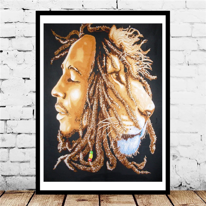 Detail Gambar Bob Marley Lukisan Nomer 17