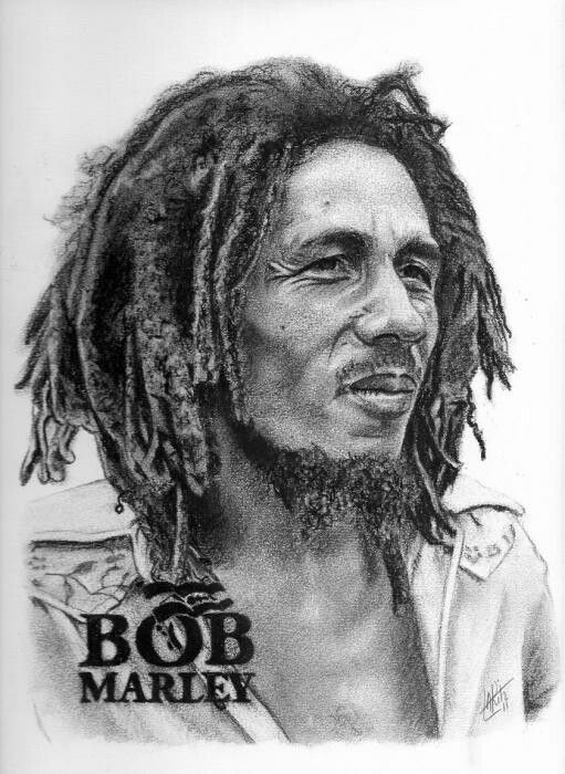 Detail Gambar Bob Marley Lukisan Nomer 22