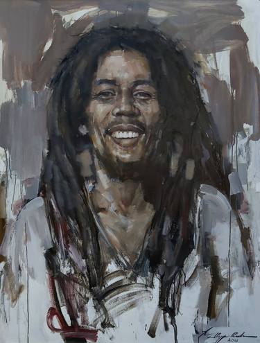 Detail Gambar Bob Marley Lukisan Nomer 42