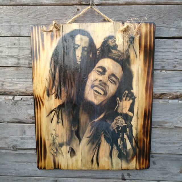 Detail Gambar Bob Marley Lukisan Nomer 45