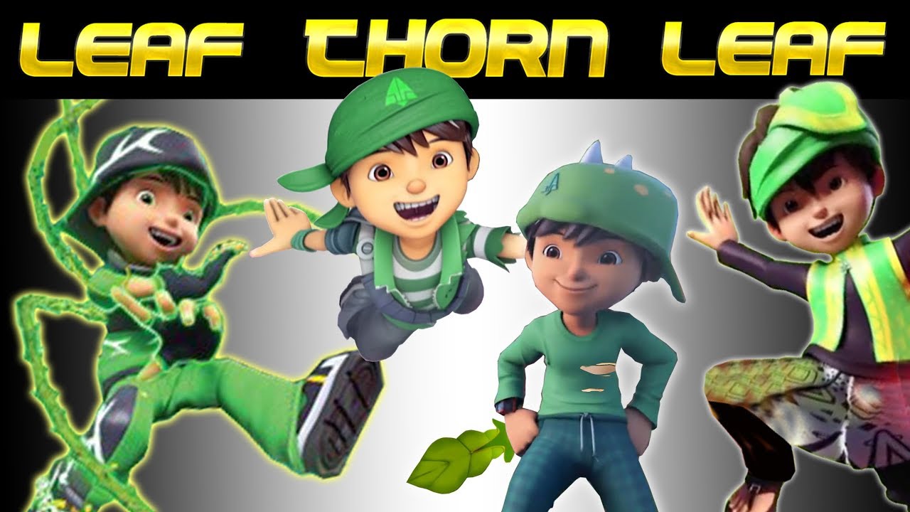 Detail Gambar Boboiboy Daun Nomer 9