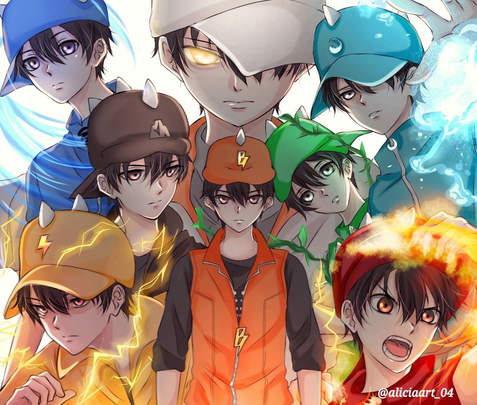 Detail Gambar Boboiboy Daun Dan Solar Nomer 24