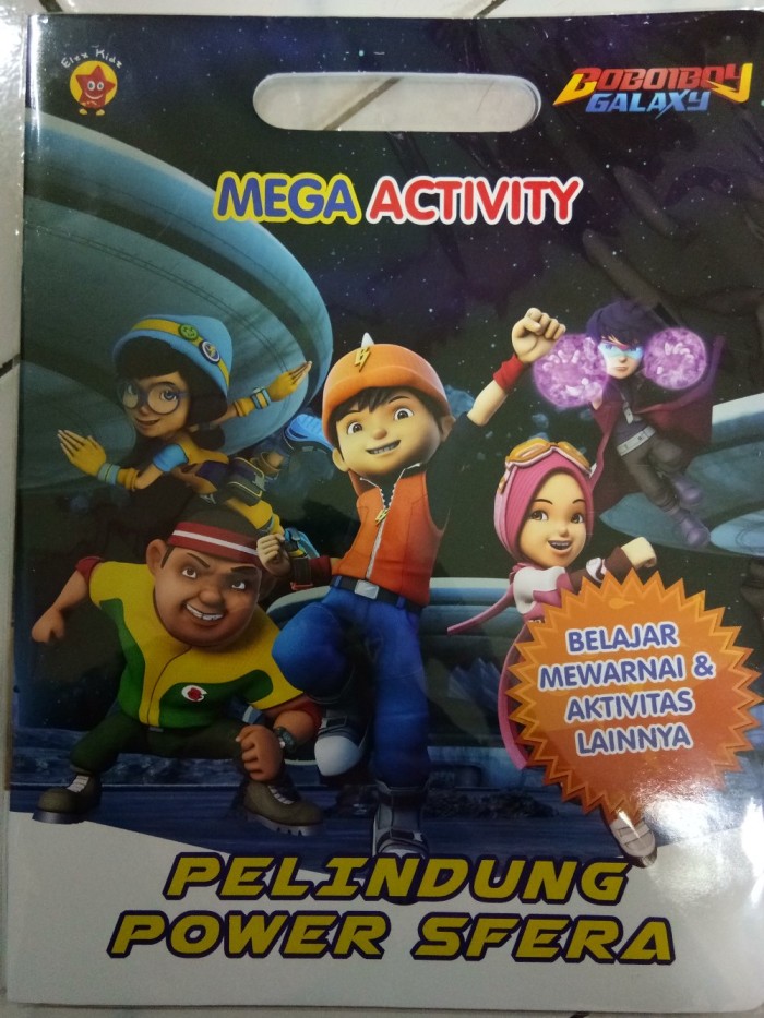 Detail Gambar Boboiboy Galaxy Lomba Mewarnai Nomer 19