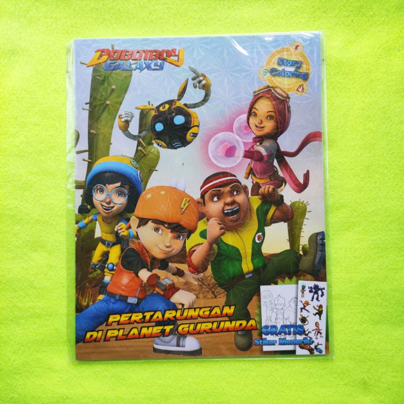 Detail Gambar Boboiboy Galaxy Lomba Mewarnai Nomer 38