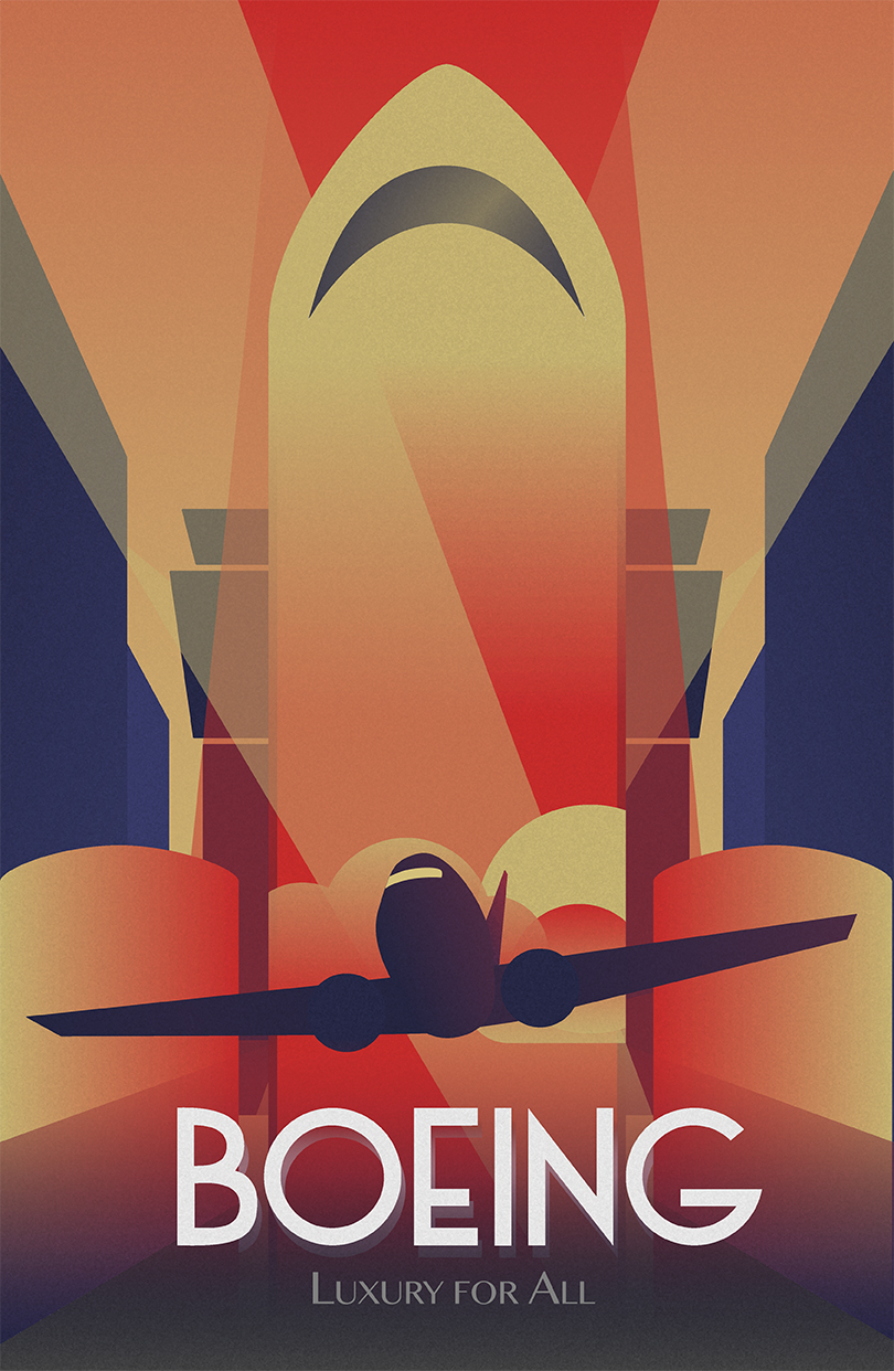 Detail Gambar Boeing Art Nomer 25