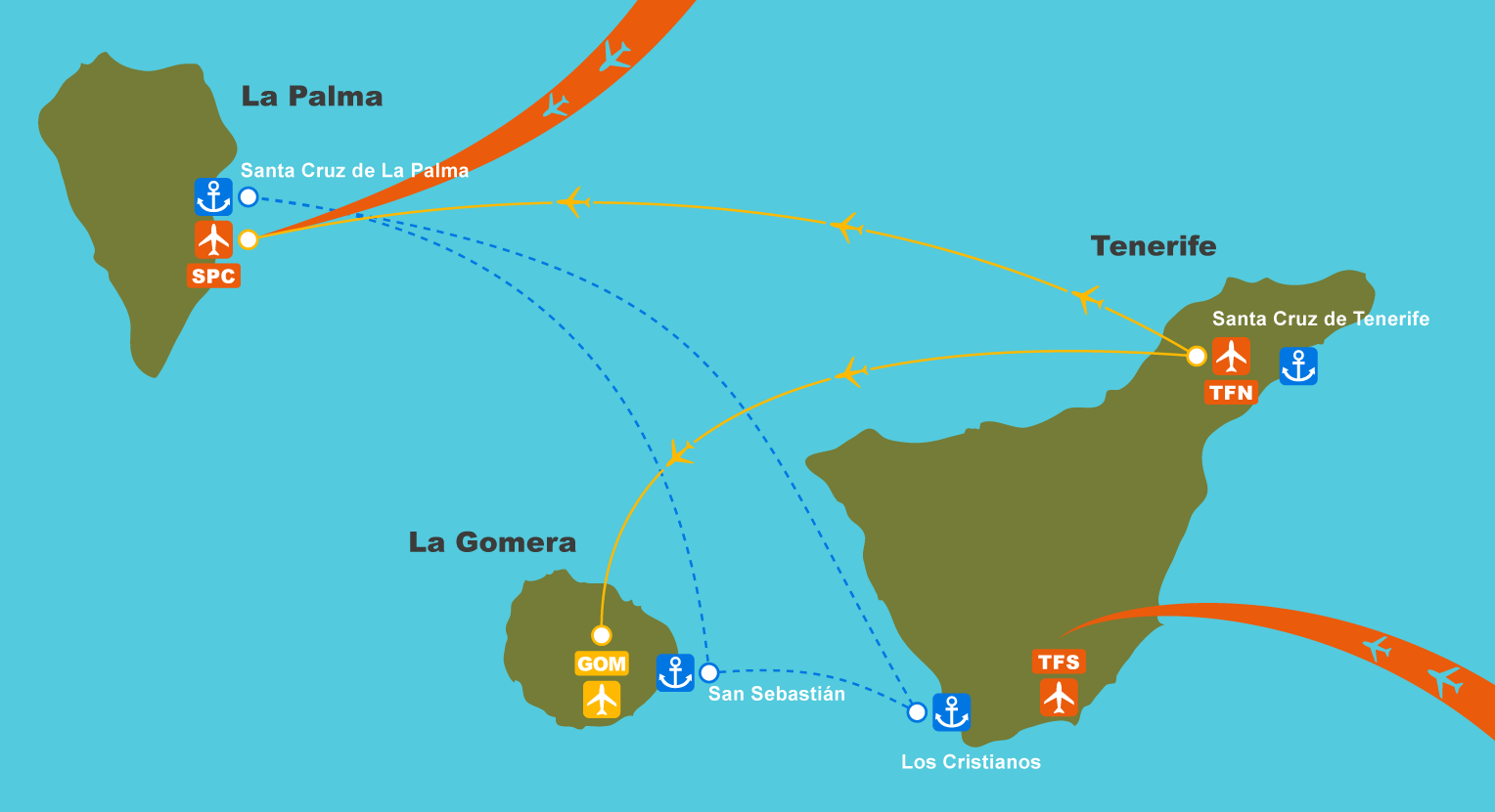 Detail Karte Spanische Inseln Nomer 2
