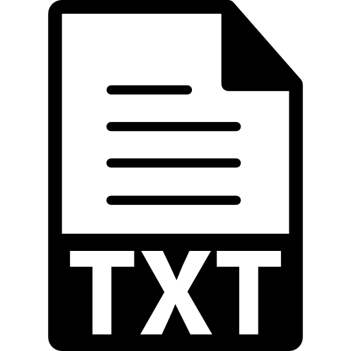 Detail Plain Text Icon Nomer 12