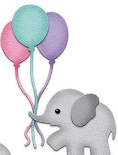 Detail Baby Elefant Mit Luftballon Nomer 11