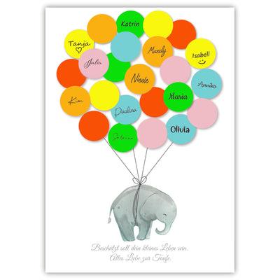 Detail Baby Elefant Mit Luftballon Nomer 20