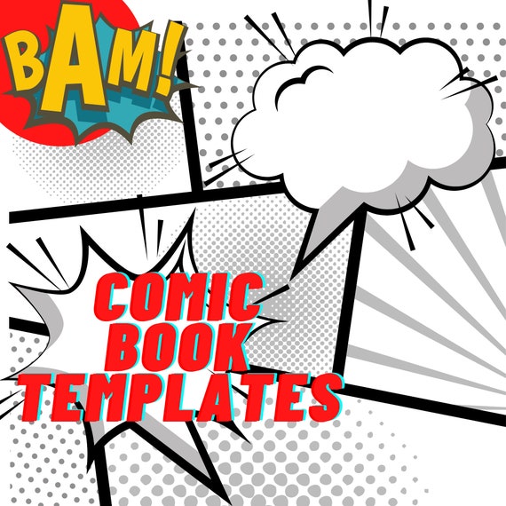 Detail Comic Collage Template Nomer 6