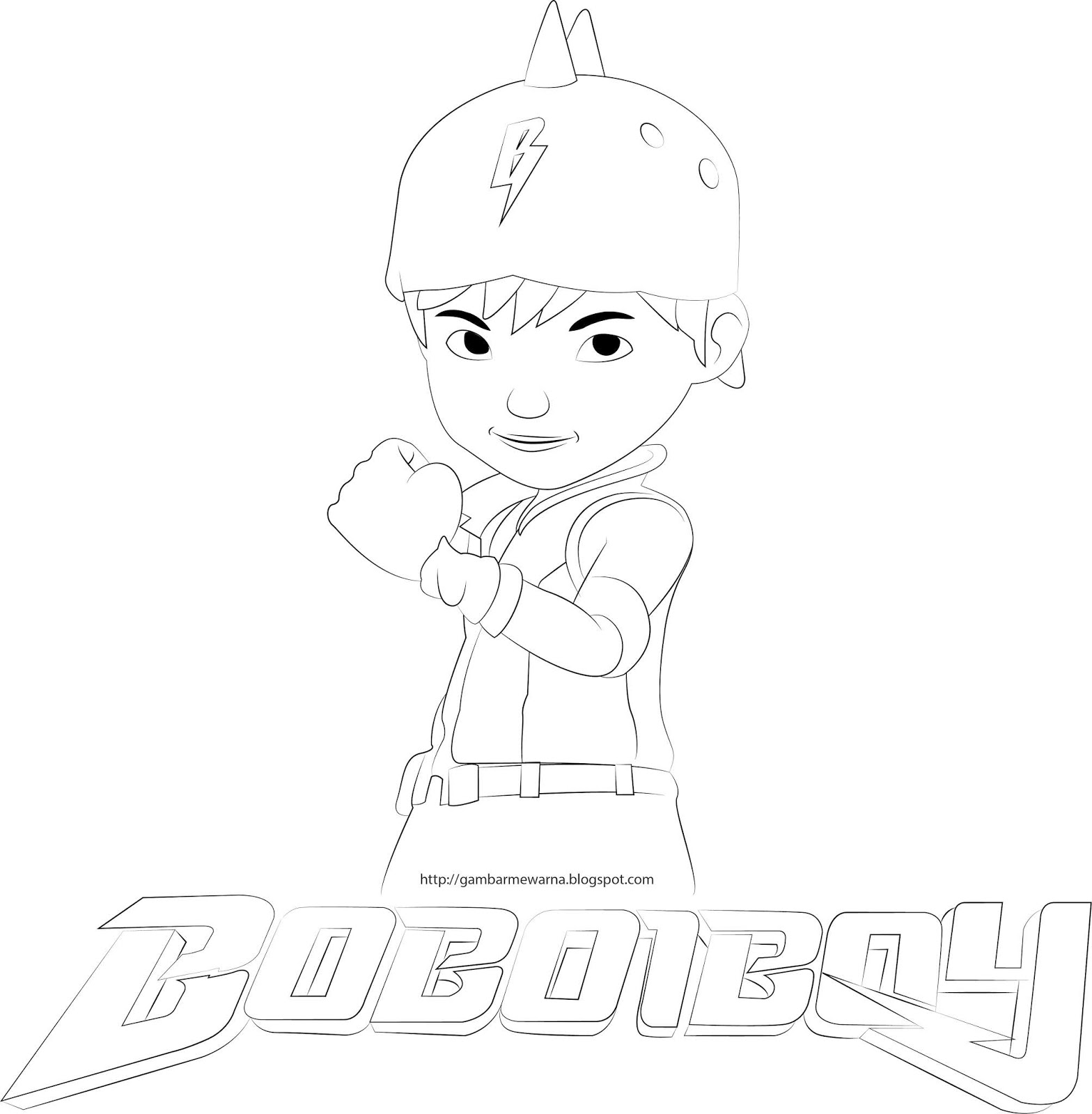 Detail Gambar Boiboiboy Galaxy Mewarnai Nomer 31