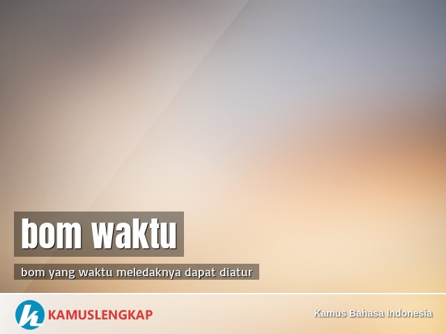 Detail Gambar Bom Waktu Nomer 34