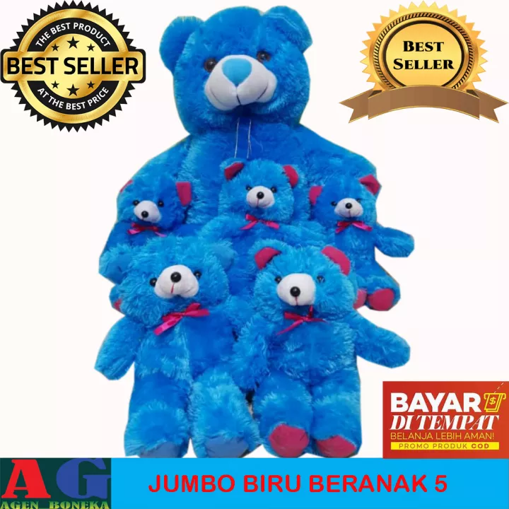 Detail Gambar Boneka Beruang Warna Biru Nomer 13