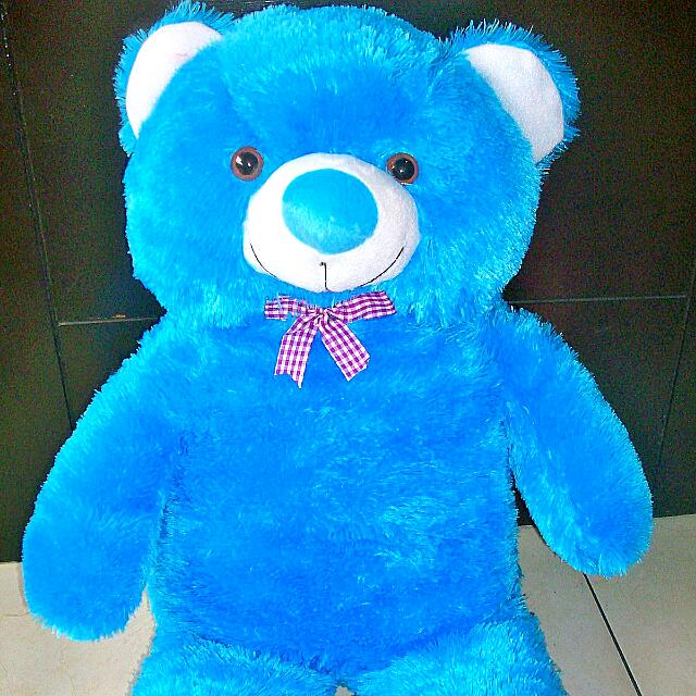 Detail Gambar Boneka Beruang Warna Biru Nomer 28