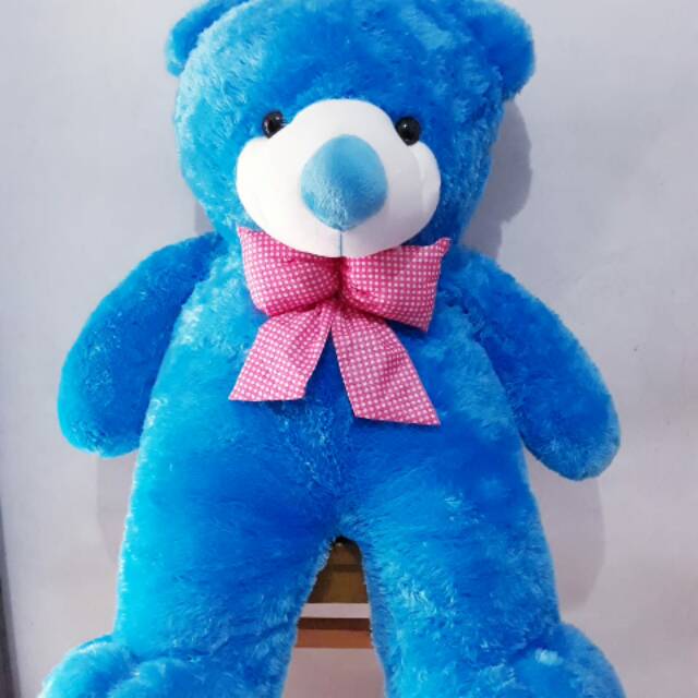 Detail Gambar Boneka Beruang Warna Biru Nomer 6