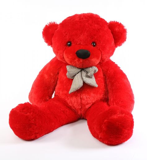 Detail Gambar Boneka Beruang Warna Merah Nomer 30