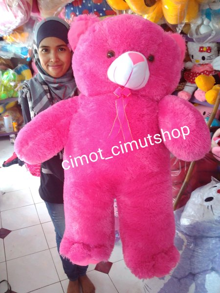 Detail Gambar Boneka Beruang Warna Pink Nomer 27