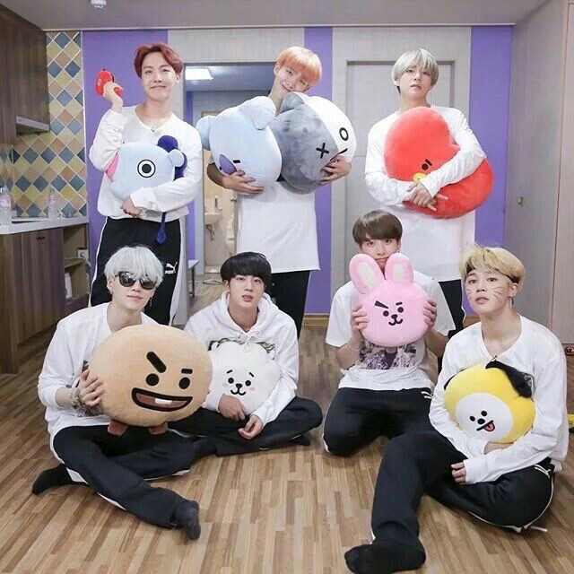 Detail Gambar Boneka Bts Dan Namanya Nomer 5