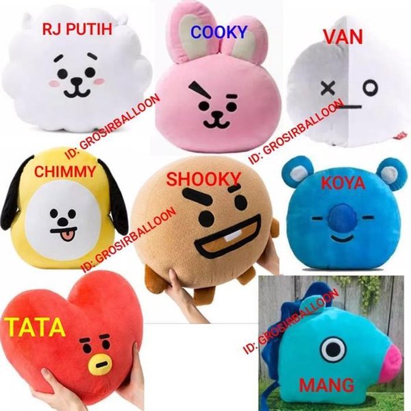 Detail Gambar Boneka Bts Dan Namanya Nomer 55