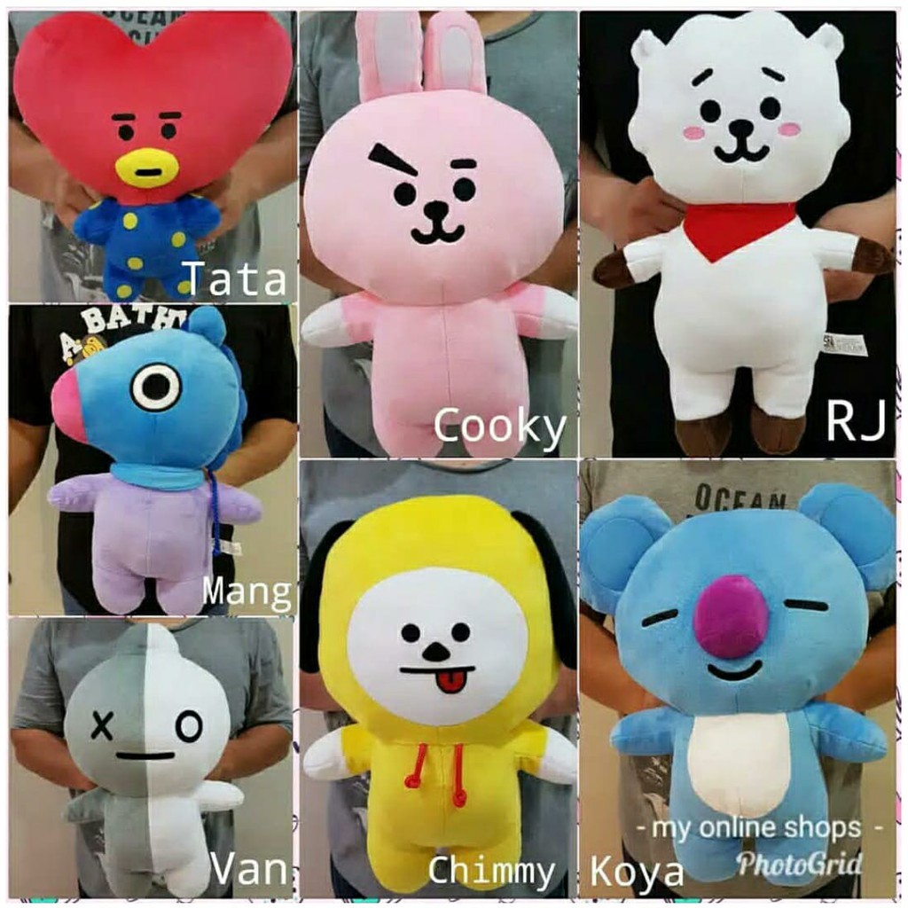 Detail Gambar Boneka Bts Tata Nomer 27