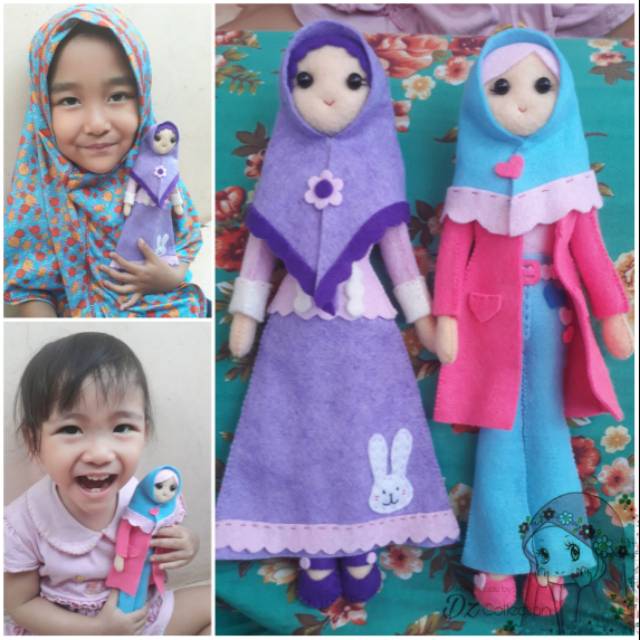 Detail Gambar Boneka Dari Flanel Nomer 46