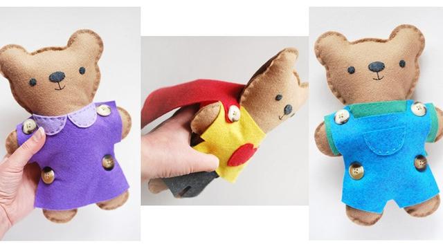 Detail Gambar Boneka Dari Flanel Nomer 6