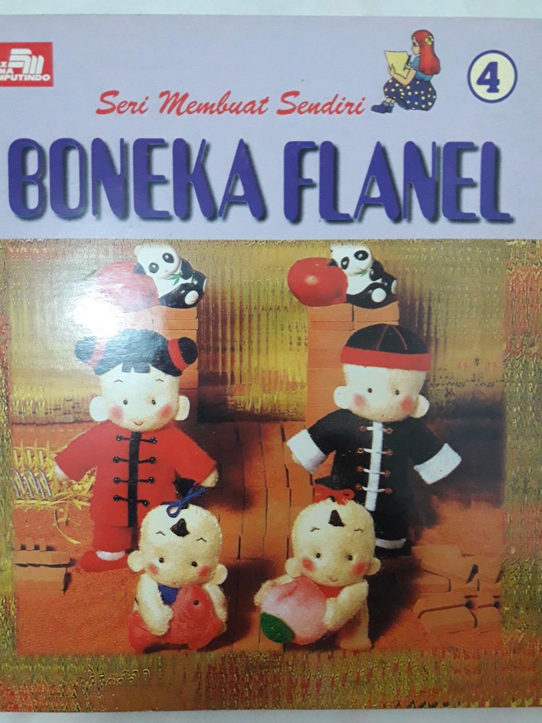 Detail Gambar Boneka Dari Kain Flanel Nomer 43