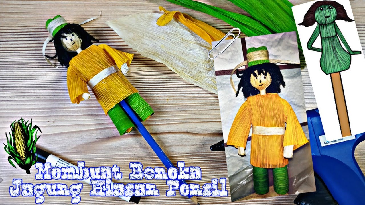 Detail Gambar Boneka Dari Kulit Jagung Nomer 36