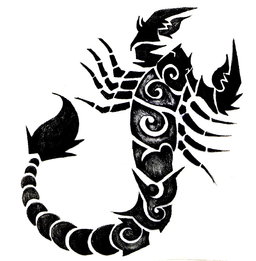 Detail Scorpion Tattoo Nomer 9