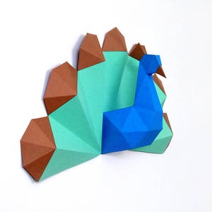 Detail Vorlage Origami 3d Bilderrahmen Nomer 21