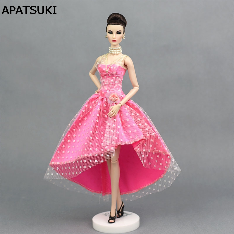 Detail Gambar Boneka Gambar Baju Gaun Warna Pink Nomer 20
