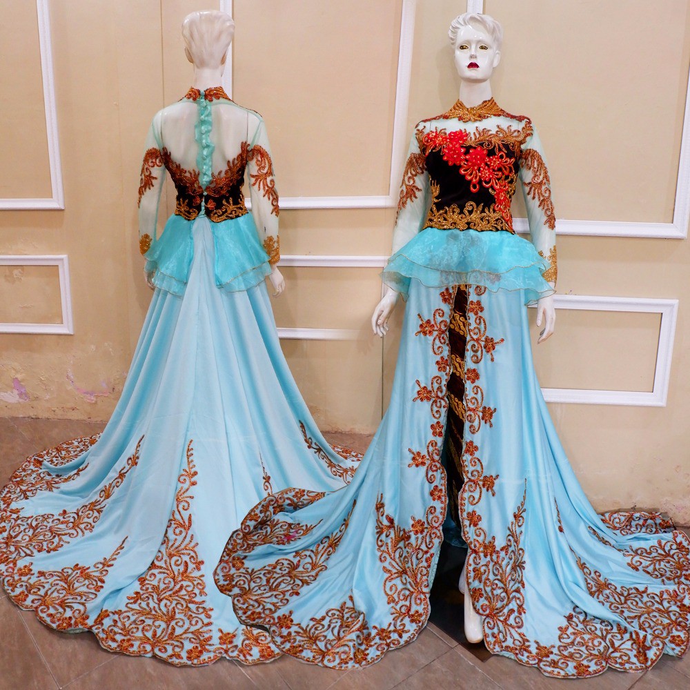 Detail Gambar Boneka Gambar Baju Kebaya Pernikahan Mewah Nomer 34