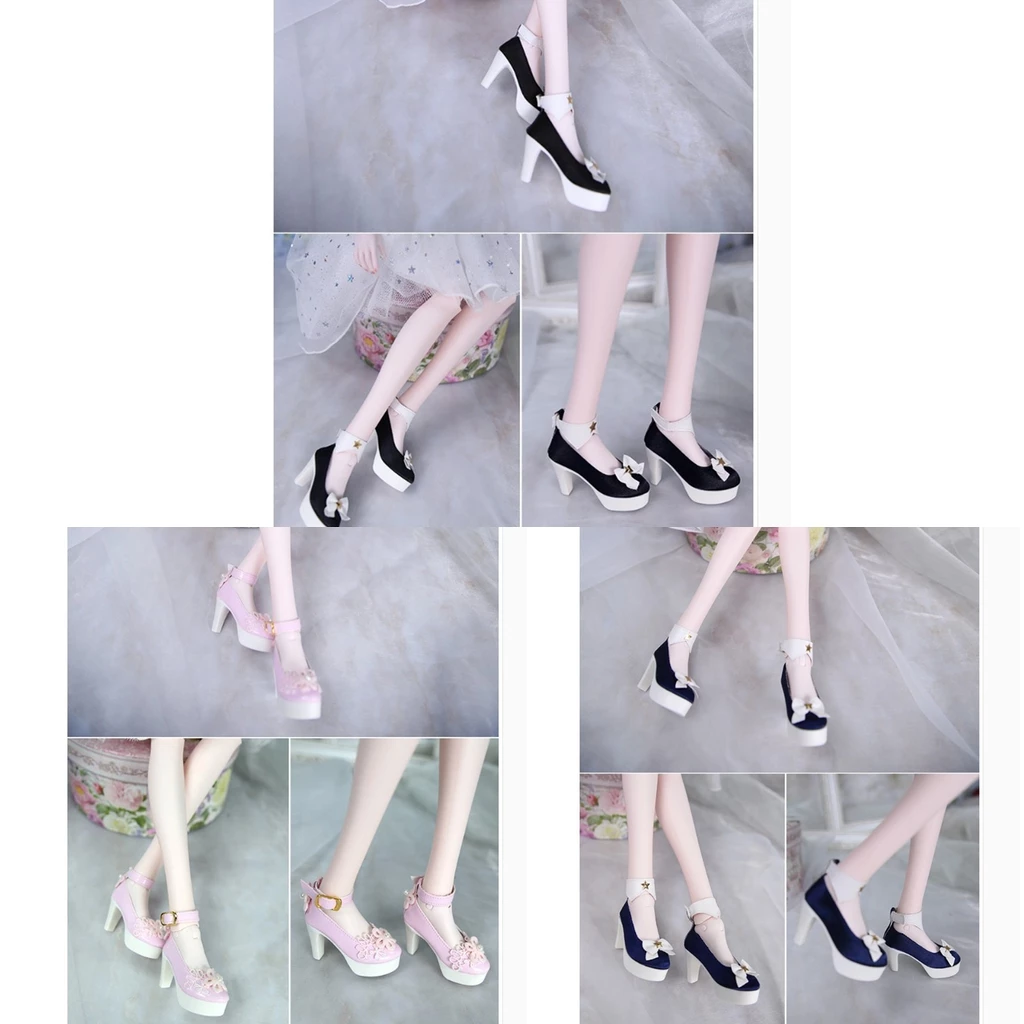 Detail Gambar Boneka Gambar Sepatu Hak Tinggi Warna Putih Nomer 6