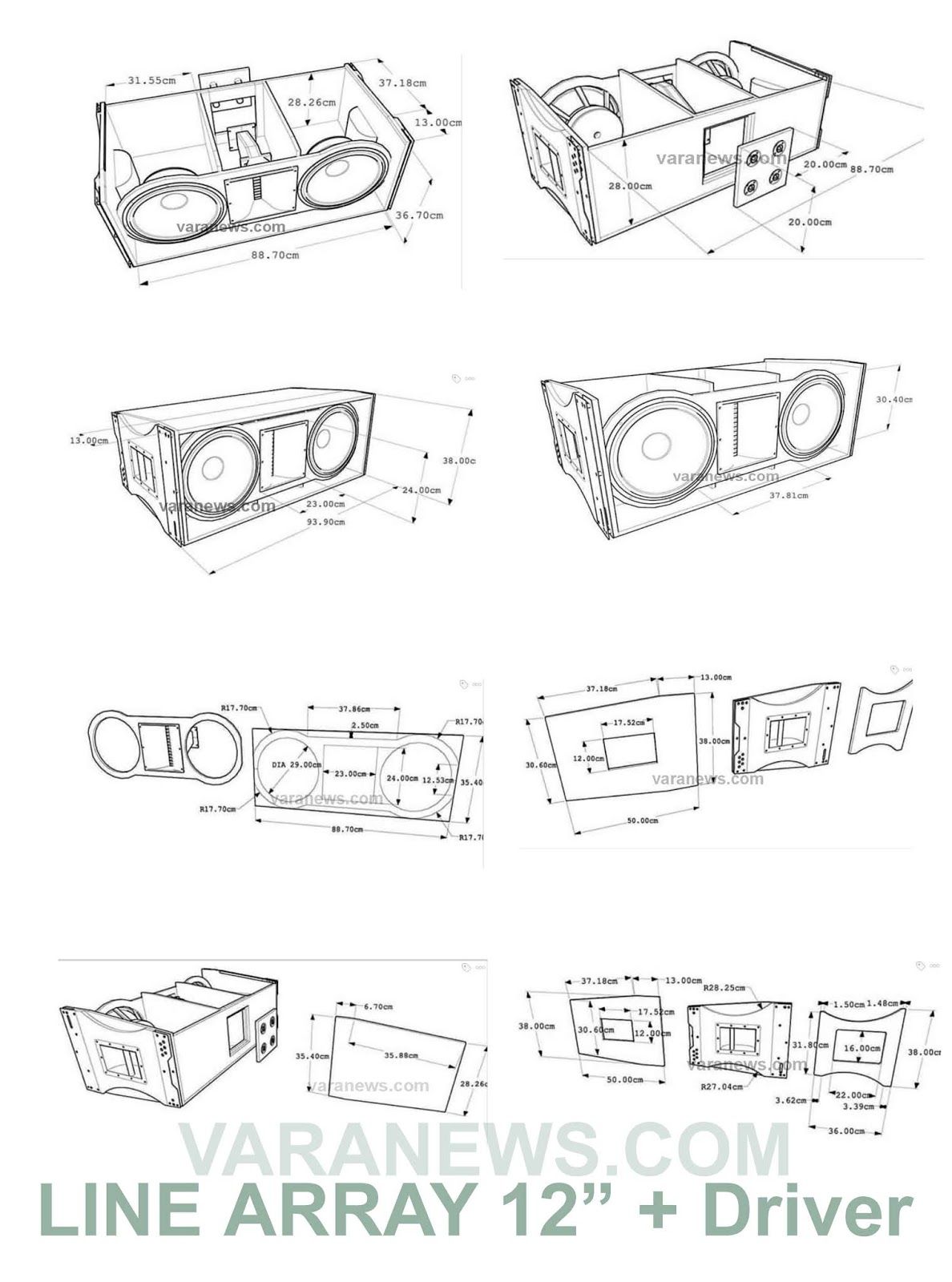 Detail Gambar Box Speaker Line Array Nomer 11