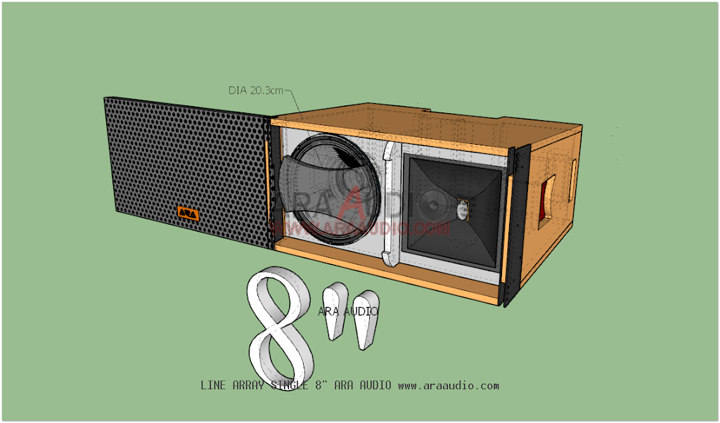 Detail Gambar Box Speaker Line Array Nomer 27