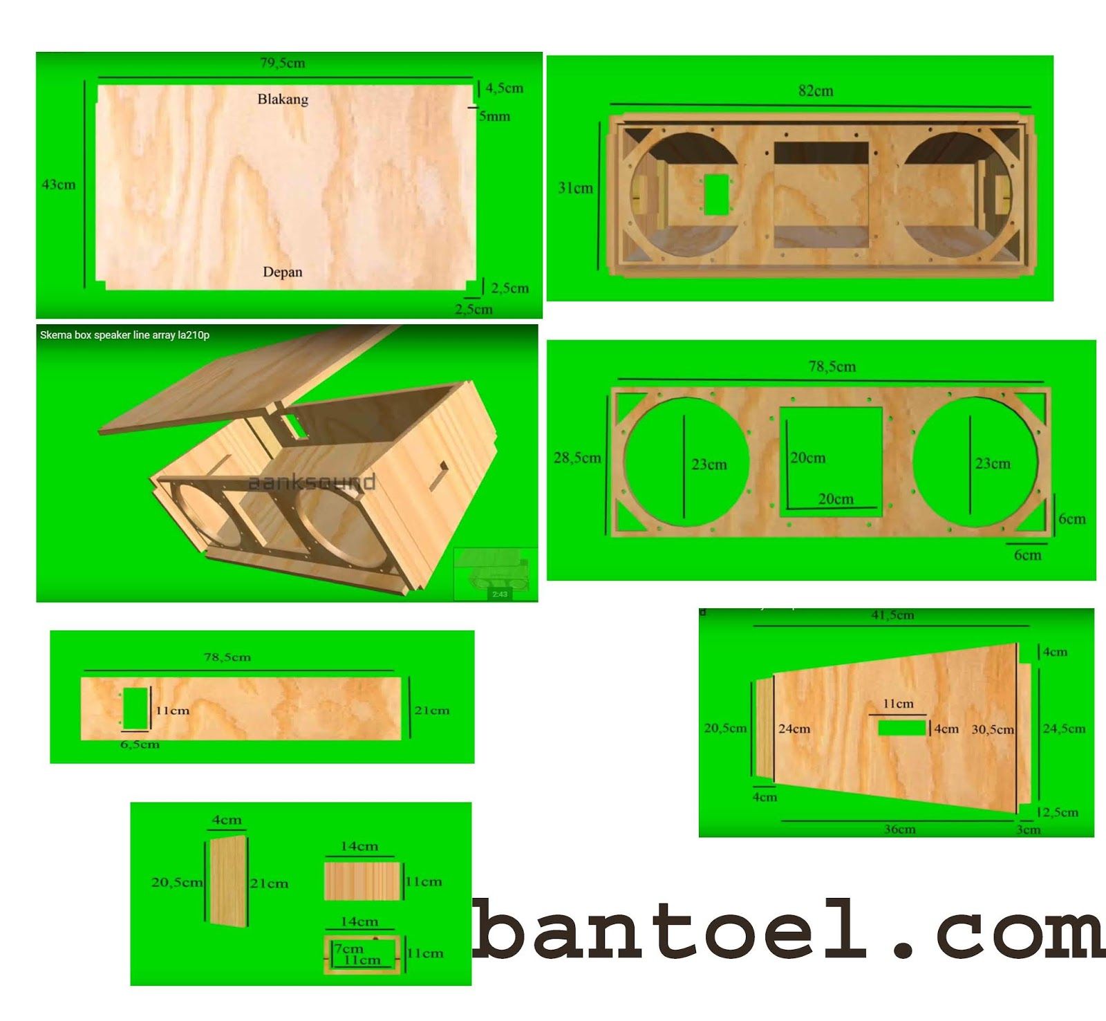 Detail Gambar Box Speaker Line Array Nomer 41