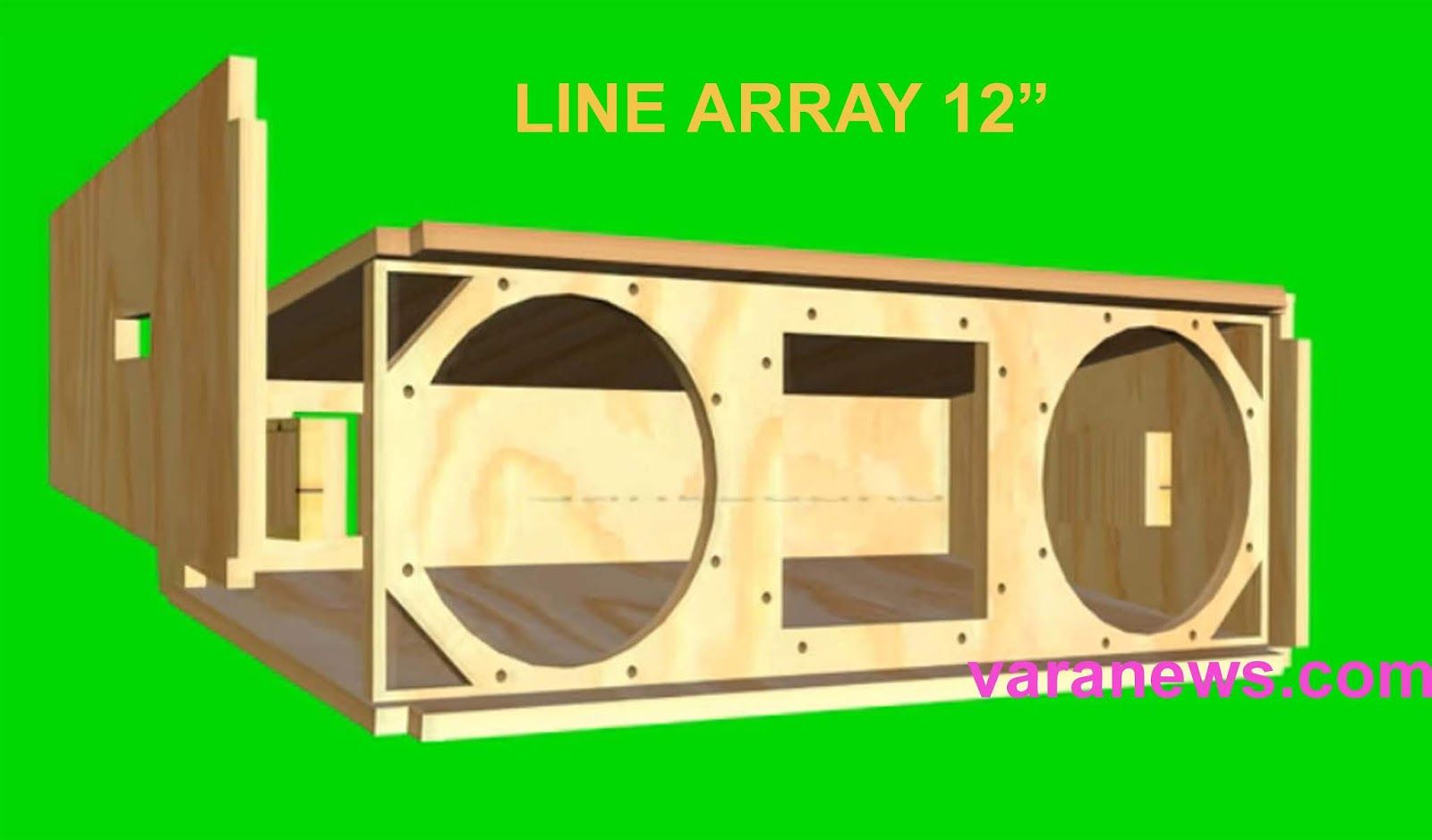 Detail Gambar Box Speaker Line Array Nomer 9