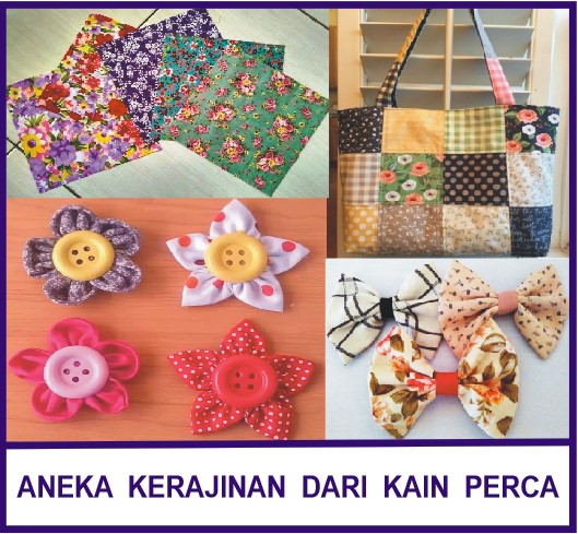 Detail Gambar Bros Bunga Dari Kain Perca Batik Nomer 33